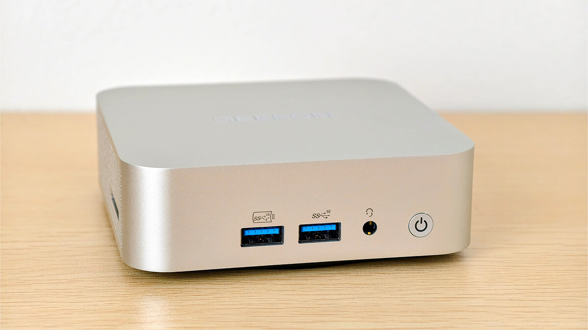 GEEKOM A6レビュー：Ryzen R7-6800H搭載で4画面同時出力もできる高