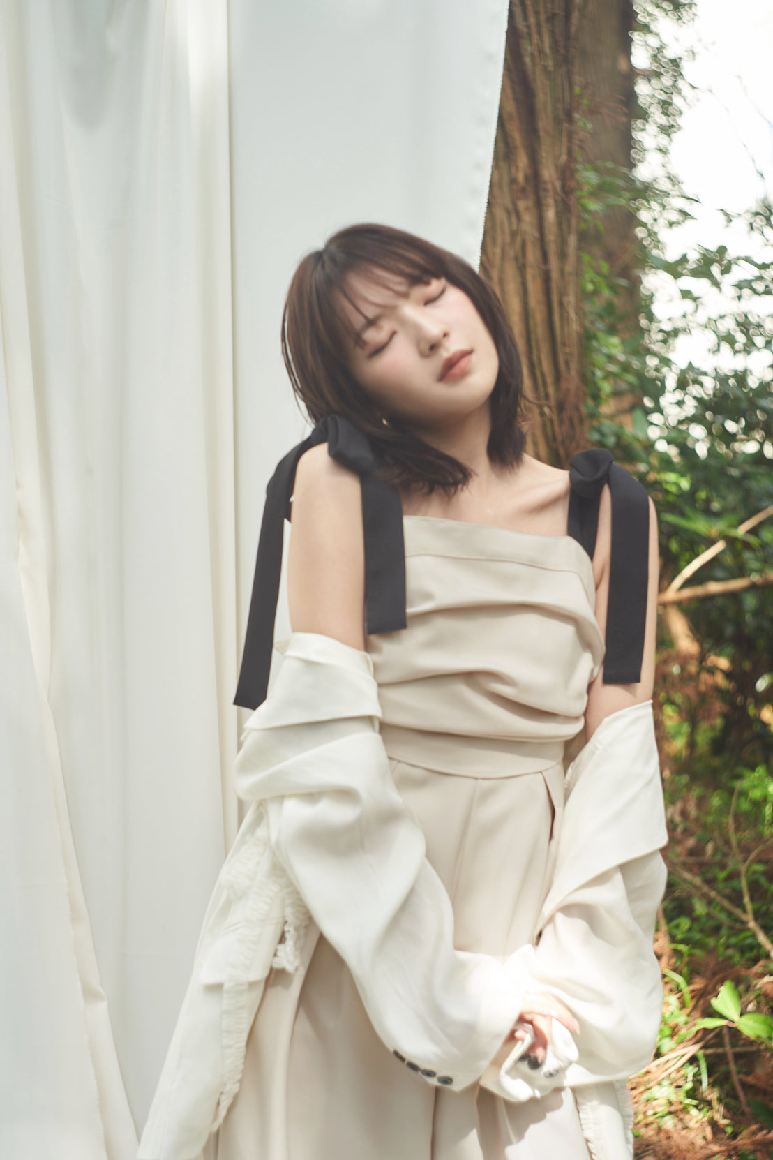 ribbon shoulder combinaison – andequal