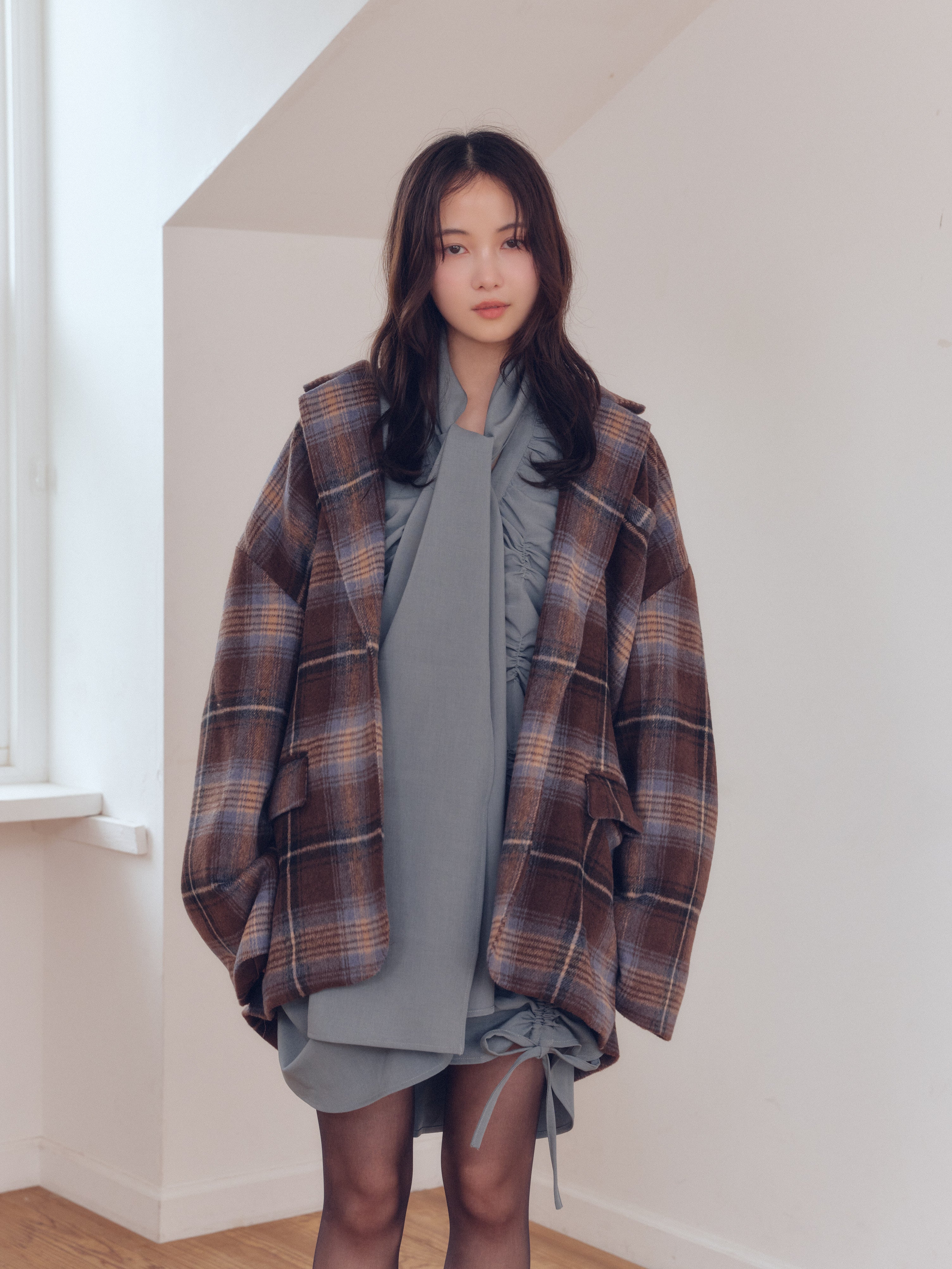 drawstring tie tunic – andequal