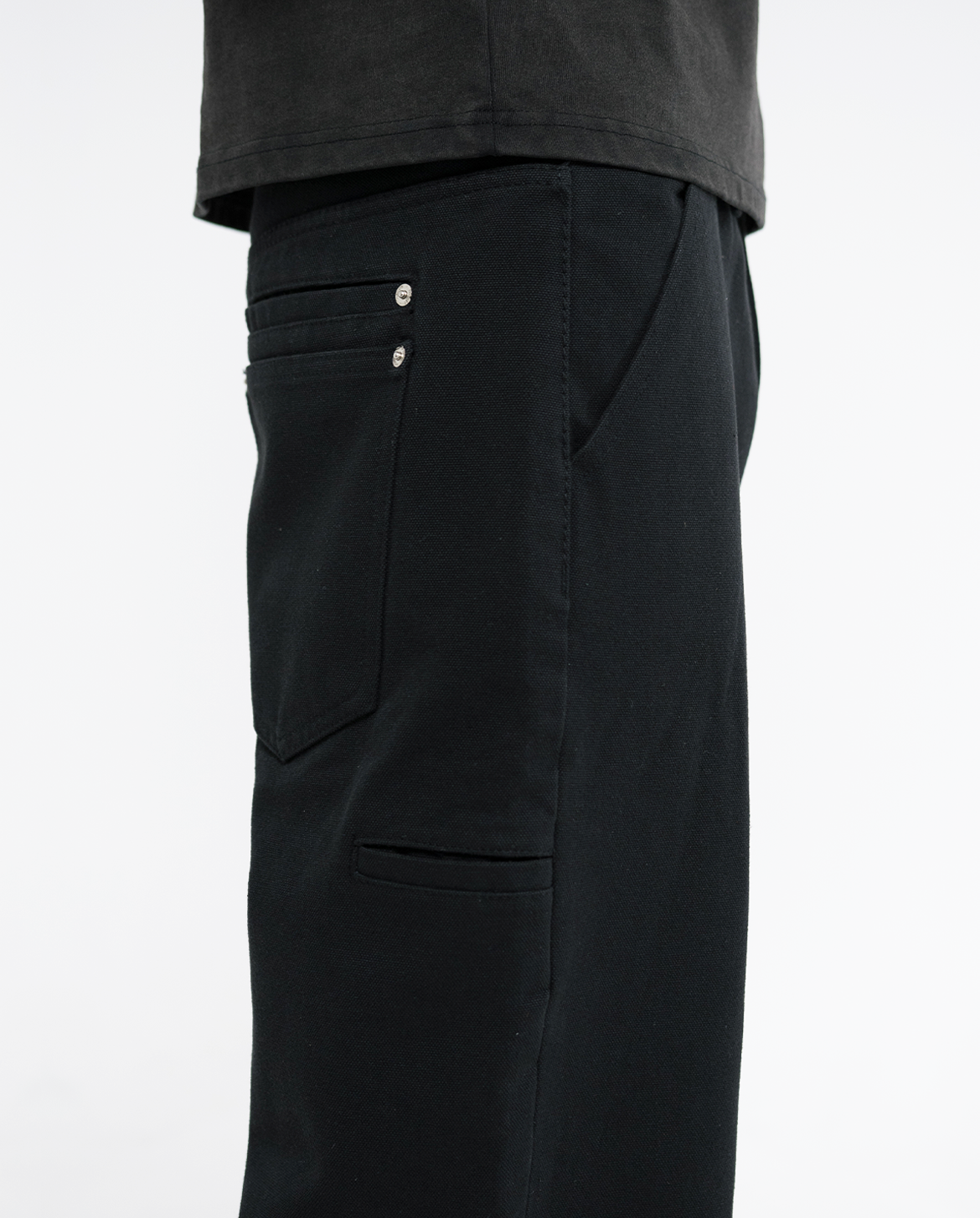 Stacked Canvas Wide-Leg Pants – A$APMODE