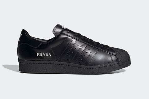 プラダとアディダスのコラボスニーカー「Prada Superstar（プラダ
