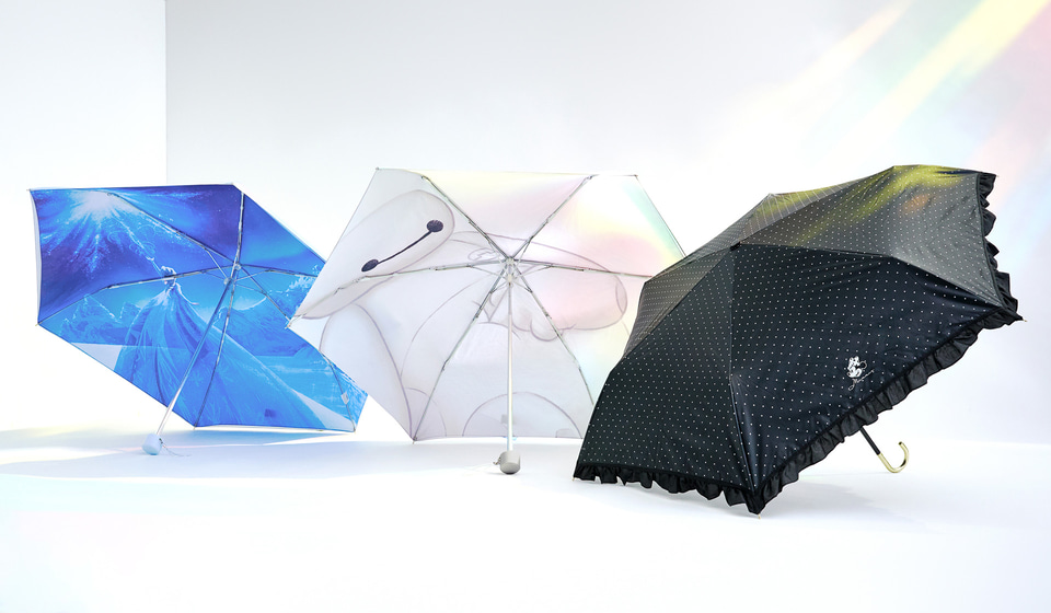 ディズニーストアから新作の晴雨兼用アンブレラコレクション到着