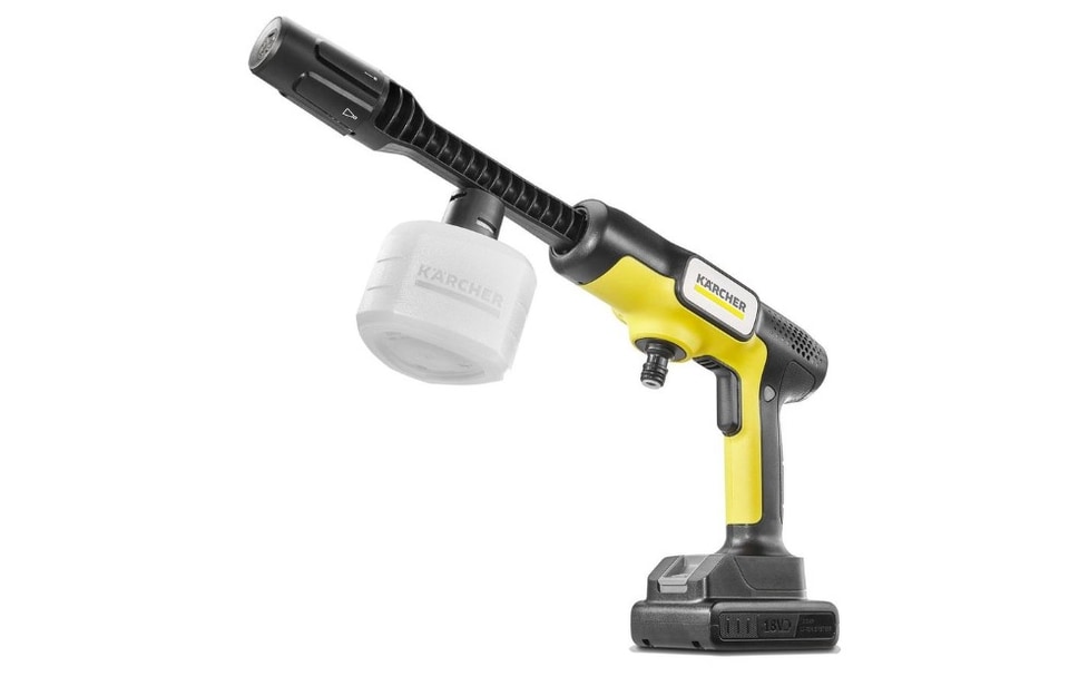 ケルヒャー、モバイル高圧洗浄機「ハンディジェット」店頭販売決定