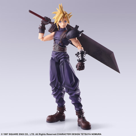 FFVII」誕生25周年記念のトレカコレクションと可動フィギュアが発売