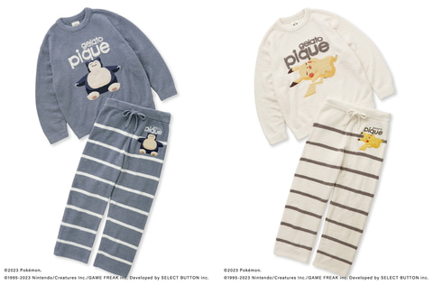 ポケモンスリープ」とジェラート ピケが初コラボ。ルームウェアや