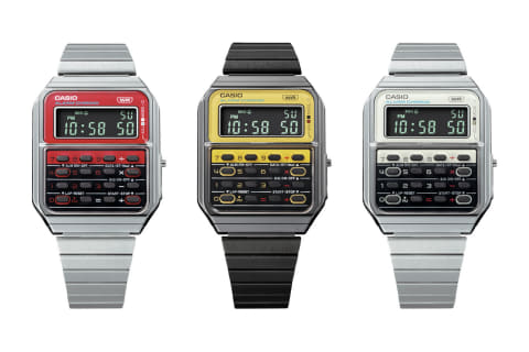 カシオ、電卓ウォッチにレトロポップな新色 - Impress Watch