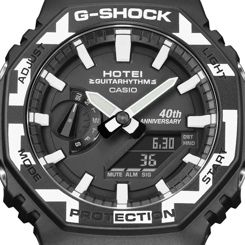 布袋寅泰×G-SHOCK、ギタリズム柄の「GA-2100」 - Impress Watch