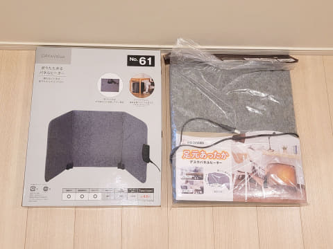 折りたたみパネルヒーターは温かいのか? アイリスとニトリを試す【家電