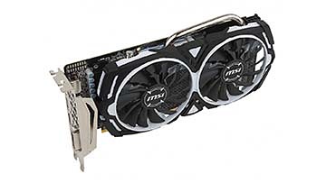 独自デュアルファン搭載の「Radeon RX 570 ARMOR 8G」がMSIから