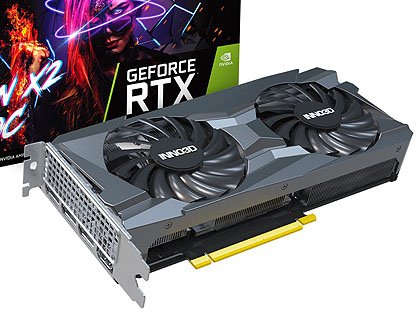 Inno3DのGeForce RTX 3060 Tiはデュアルファン仕様、税込58,800円