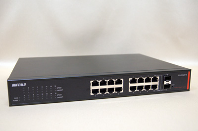 BUFFALO 16ポートハブ bs-gs2016p 新品 BUFFALO BS-GS2016P