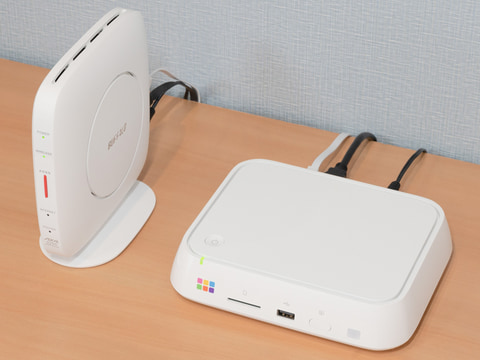 バッファロー、「おもいでばこ」に有線LAN接続専用のエントリーモデル