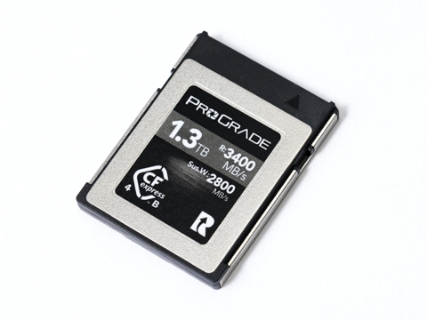 CFexpress 4.0規格に初めて対応 ProGrde Digital「COBALT 1.3TB」を