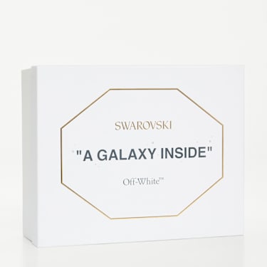 OFF-WHITE™ hoodie med pil, Svart| Swarovski