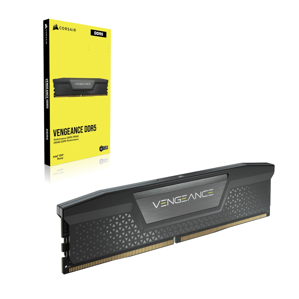 VENGEANCE® 32GB (1x32GB) DDR5 DRAM 5200MT/s CL40 AMD EXPO & Intel