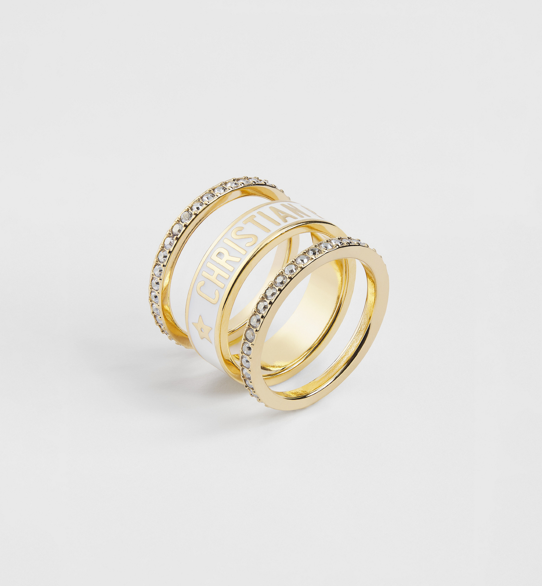 DIOR | Dior Code リングセット メタル・クリスタル・ラッカー