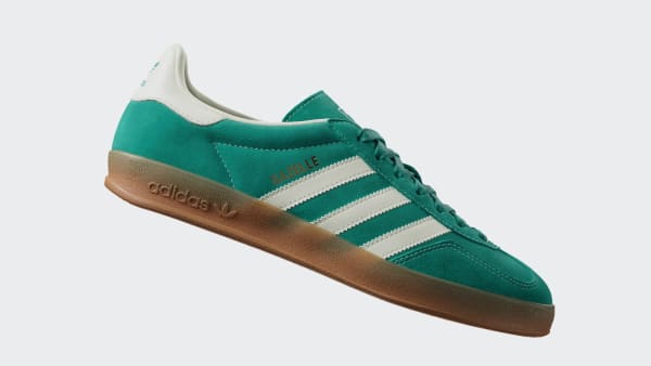 adidas Gazelle Indoor Sneakers - Green | Free Shipping with