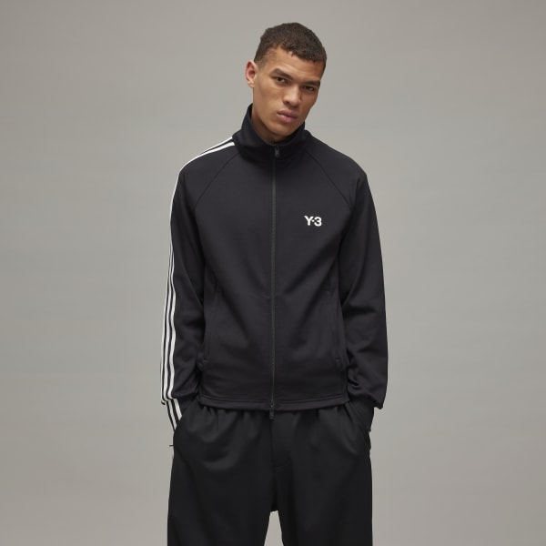 adidas Y-3 3-Stripes Track Top - Black | Free Shipping with adiClub
