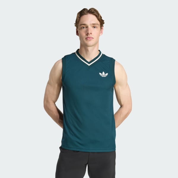 アディダス テニス プロ クライマクール タンクトップ - グリーン