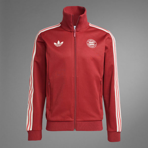 アディダス FCバイエルン トラックトップ（ジャージ） - レッド