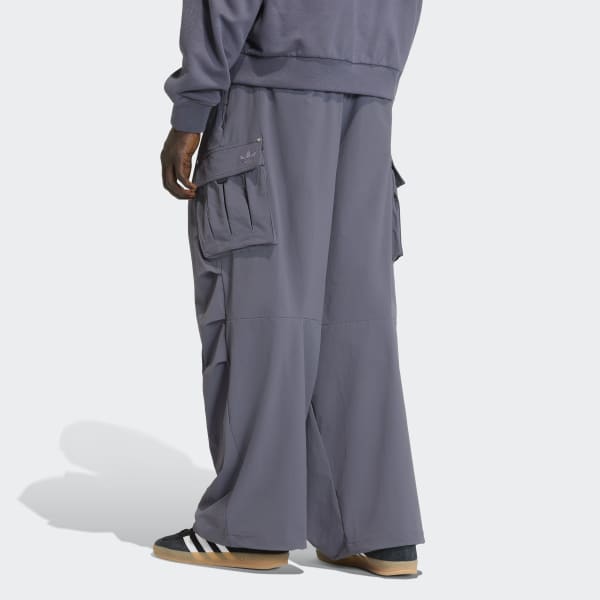 adidas Premium Essentials Utility Cargo Pants - Grey | Free