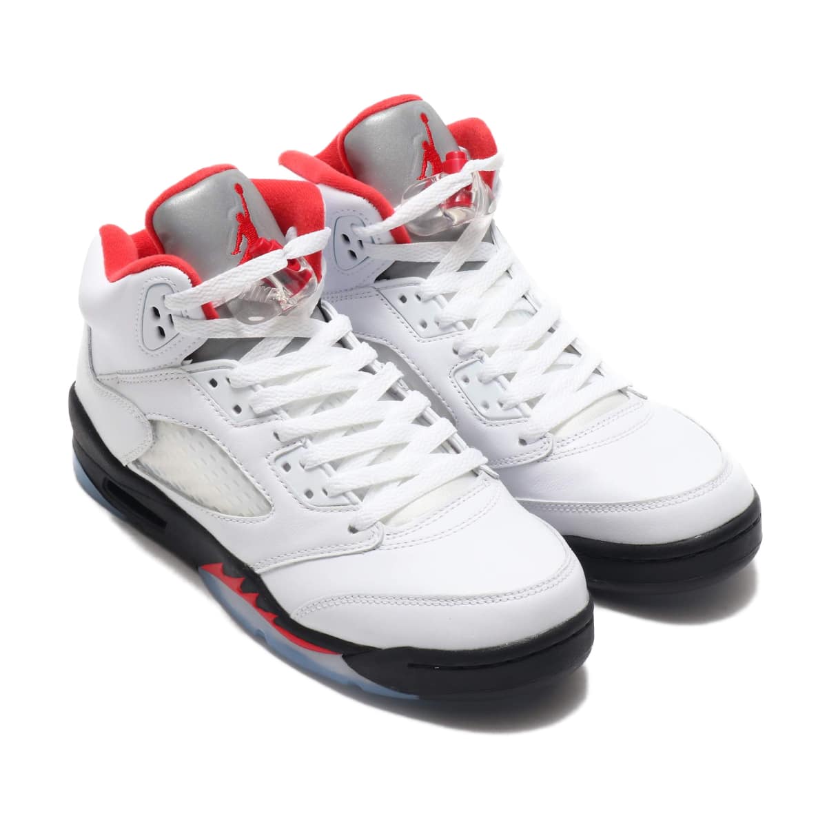 JORDAN BRAND AIR JORDAN 5 RETRO(GS) TRUE WHITE/FIRE RED-BLACK 20SP