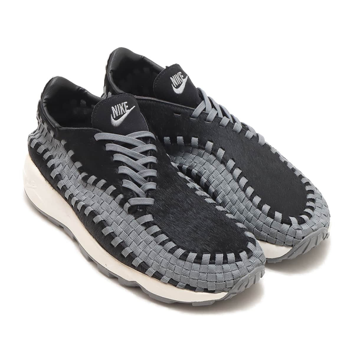 NIKE AIR FOOTSCAPE WOVEN BLACK/SMOKE GREY-SAIL（ナイキ ウィメンズ