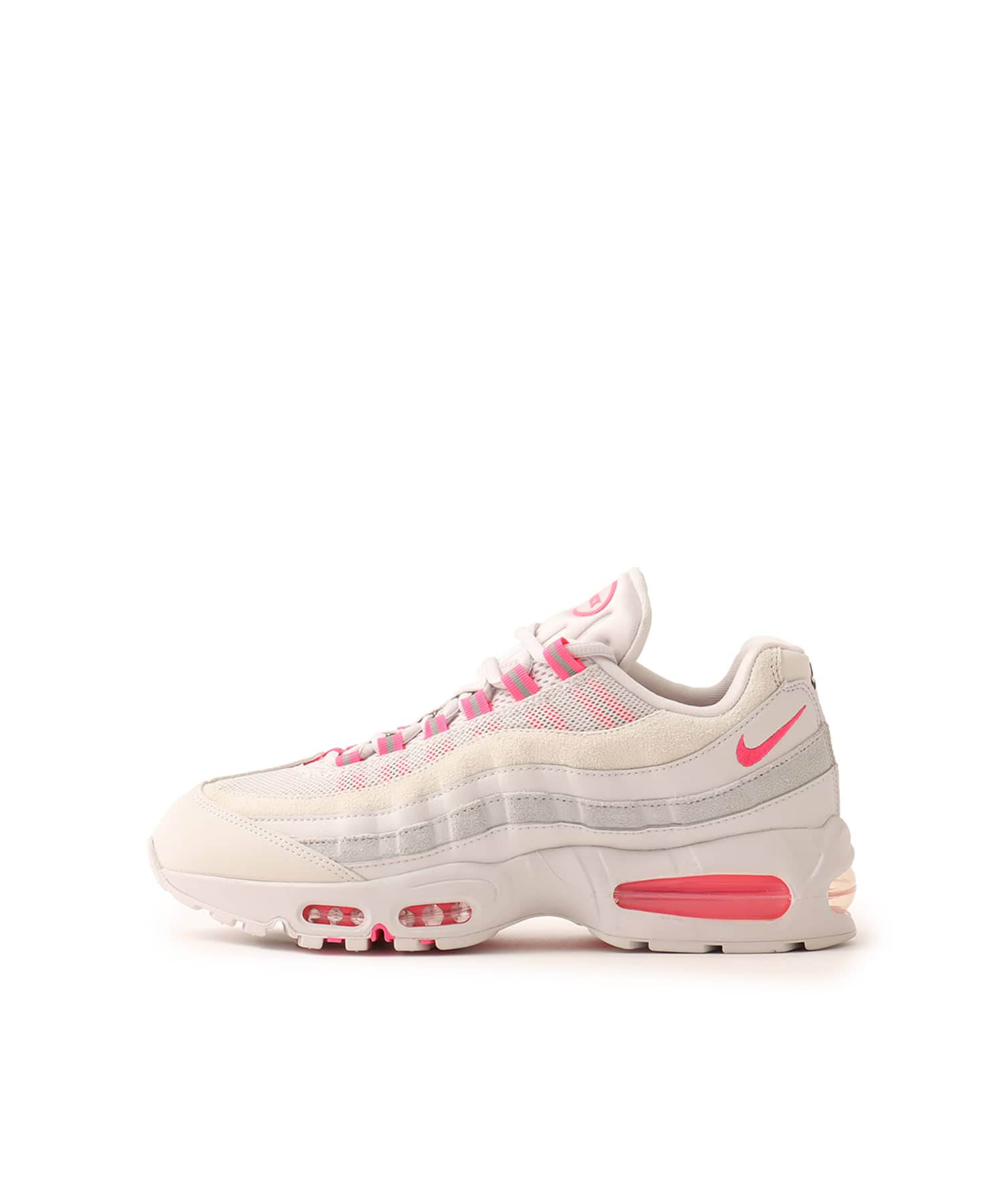 NIKE W AIR MAX 95 VAST GREY/HYPER PINK-PURE PLATINUM（ナイキ