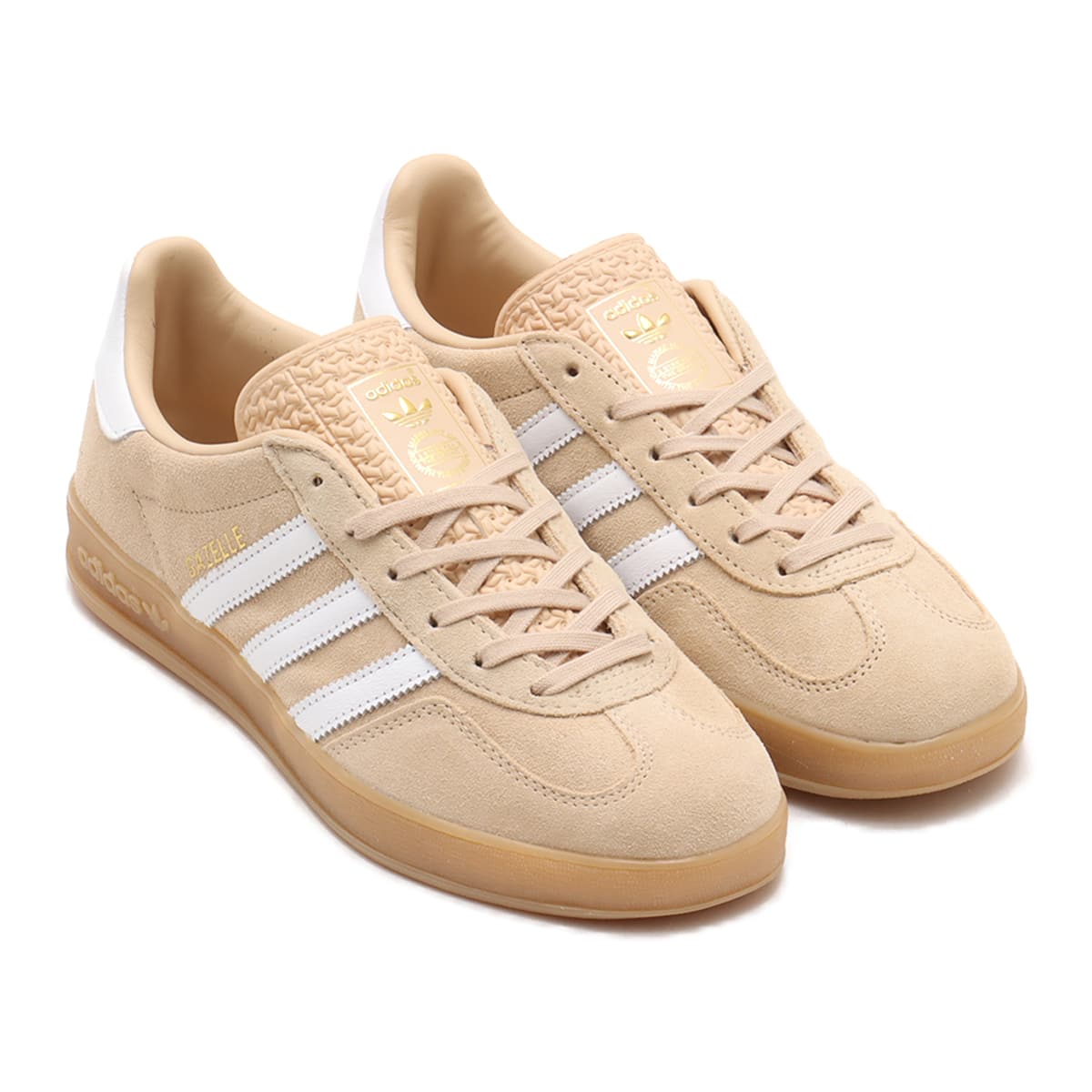 adidas GAZELLE INDOOR W MAGIC BEIGE/FOOT WEAR WHITE/GUM