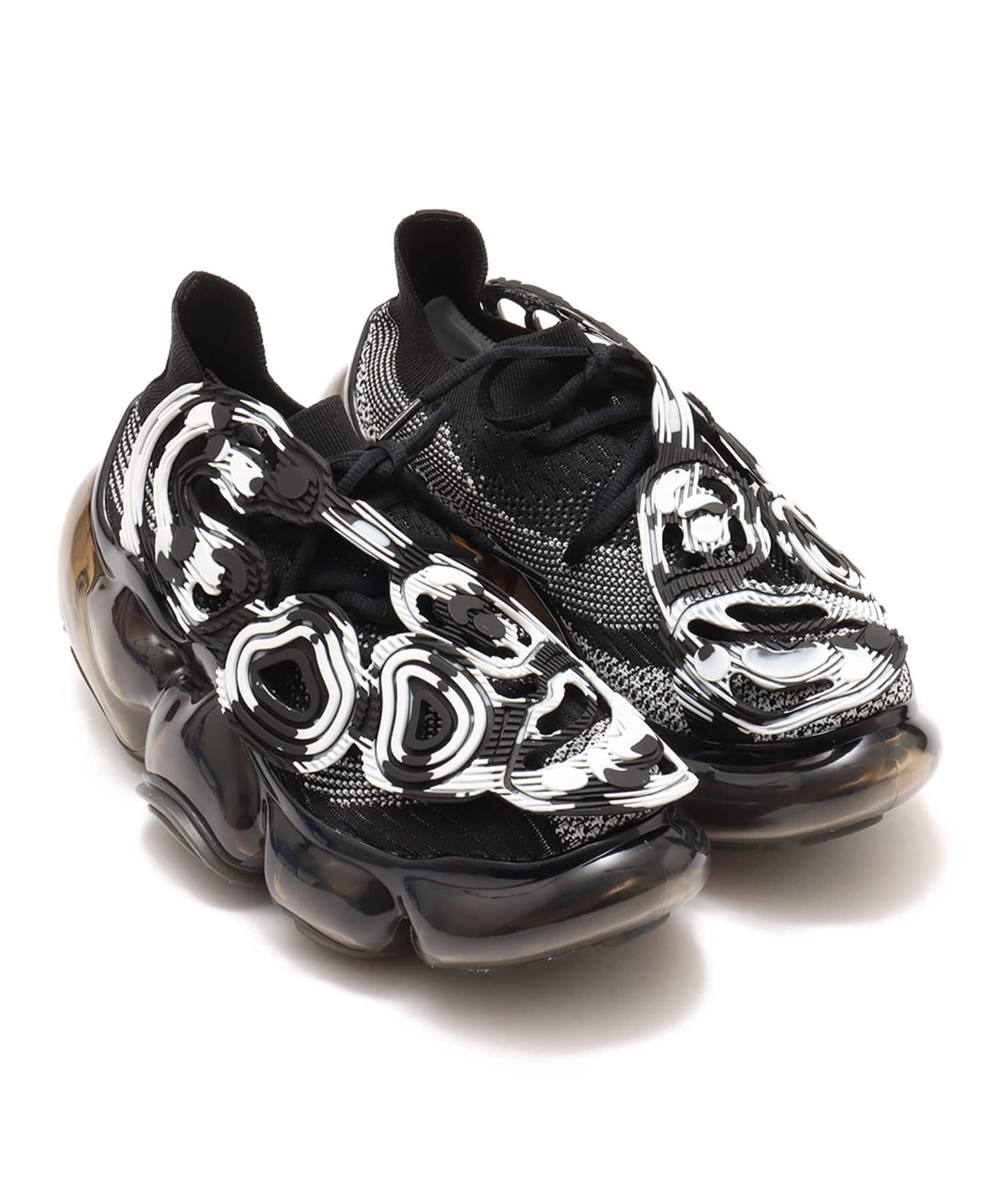 grounds MOOPIE INVERT MARBLE BLACK / BLACK（グラウンズ ムーピー