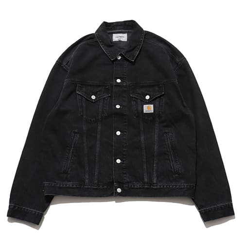 CARHARTT HELSTON JACKET Black stone washed （カーハート ヘルストン