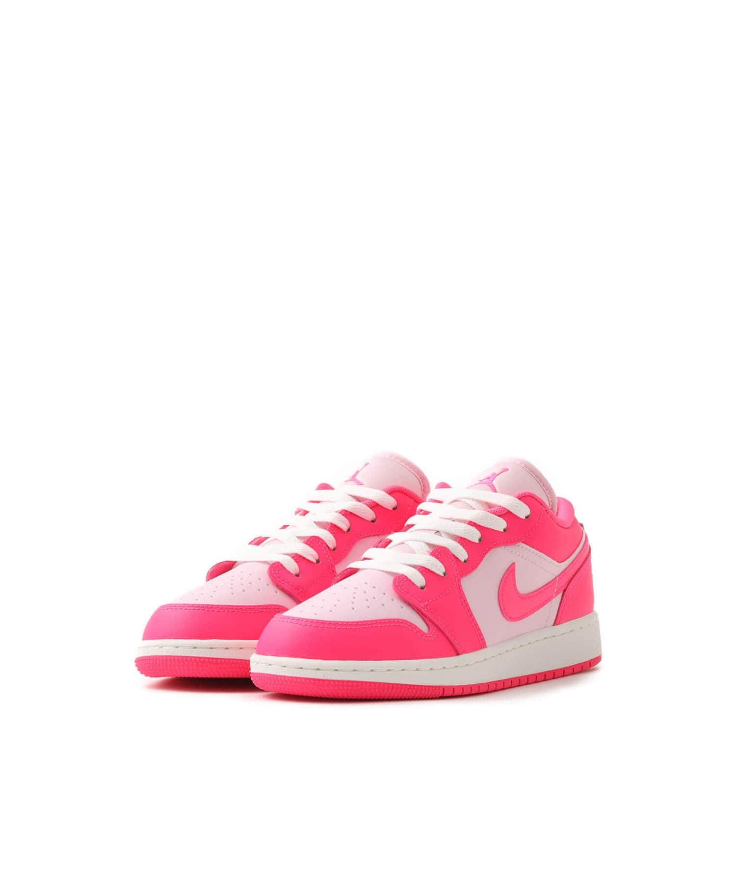 JORDAN BRAND AIR JORDAN 1 LOW (GS) PINK FOAM/HYPER PINK-SUMMIT