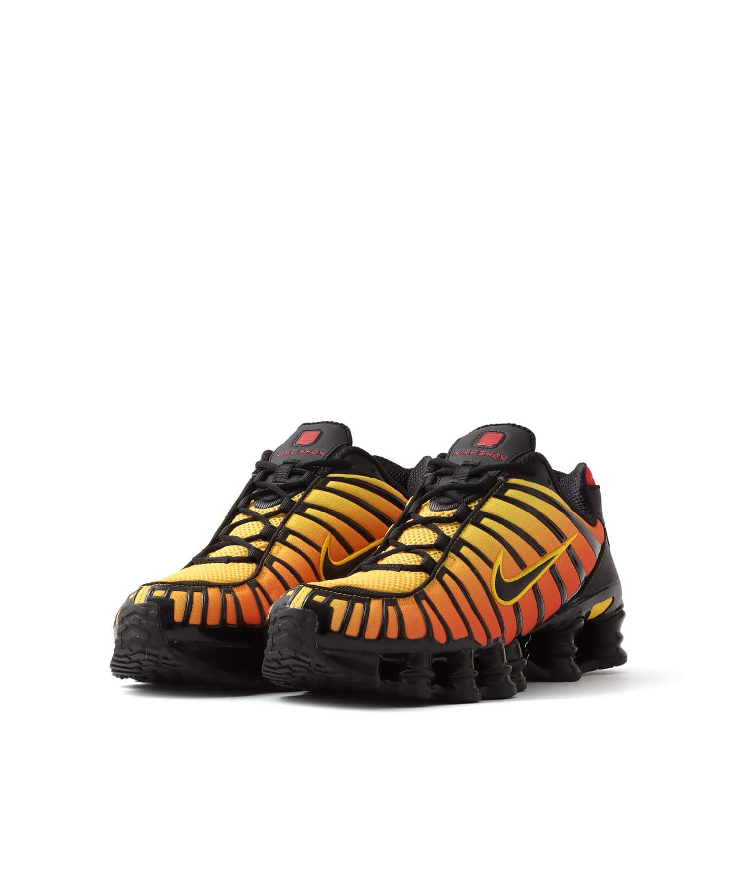 NIKE SHOX TL BLACK/BLACK-AMARILLO-UNIVERSITY RED （ナイキ