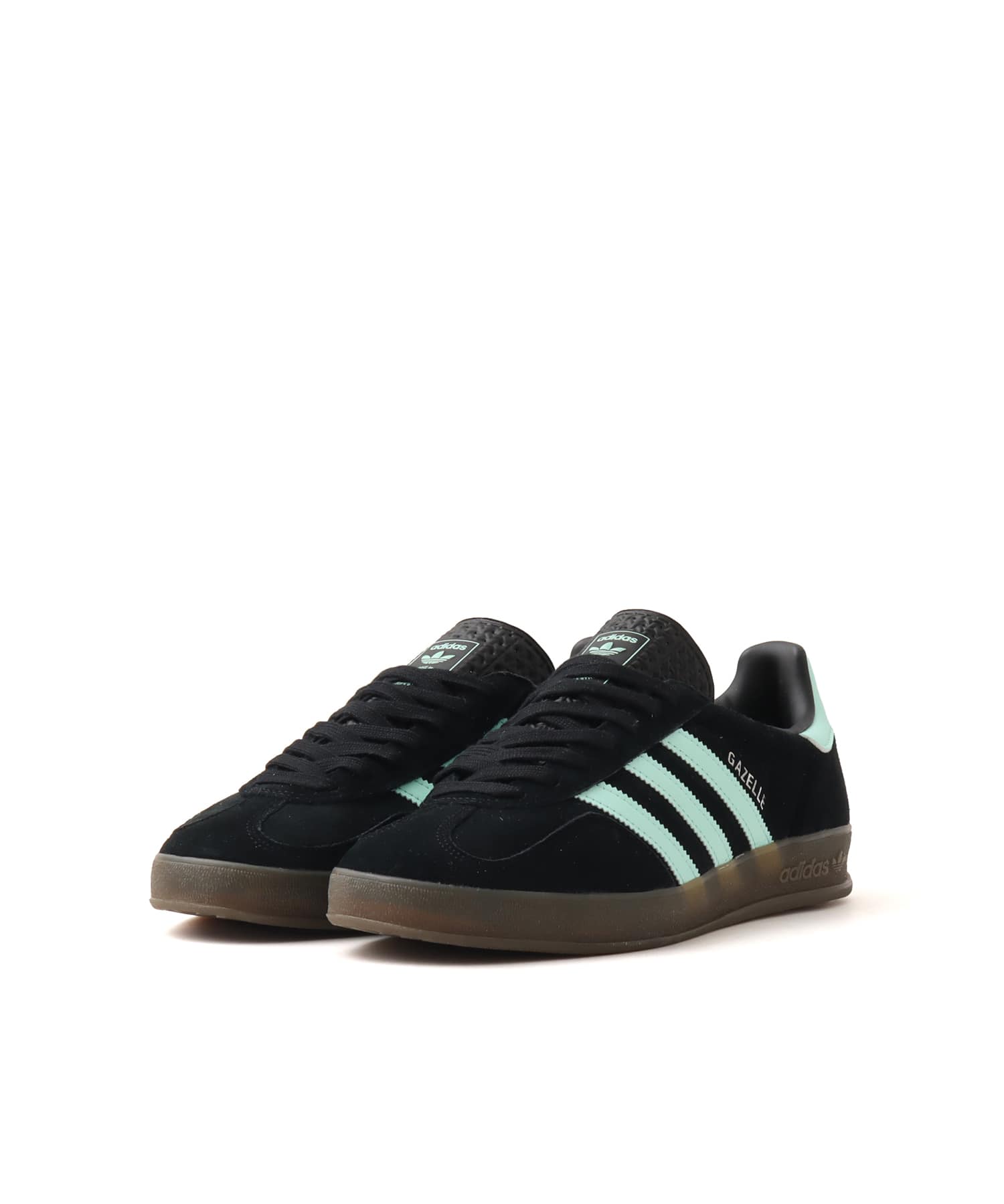 adidas GAZELLE INDOOR CORE BLACK/CLEAR MINT/GUM（アディダス ガゼル