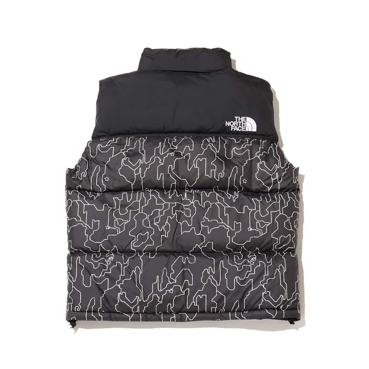 THE NORTH FACE Novelty Nuptse Vest ブラックツリーバーク （ザ