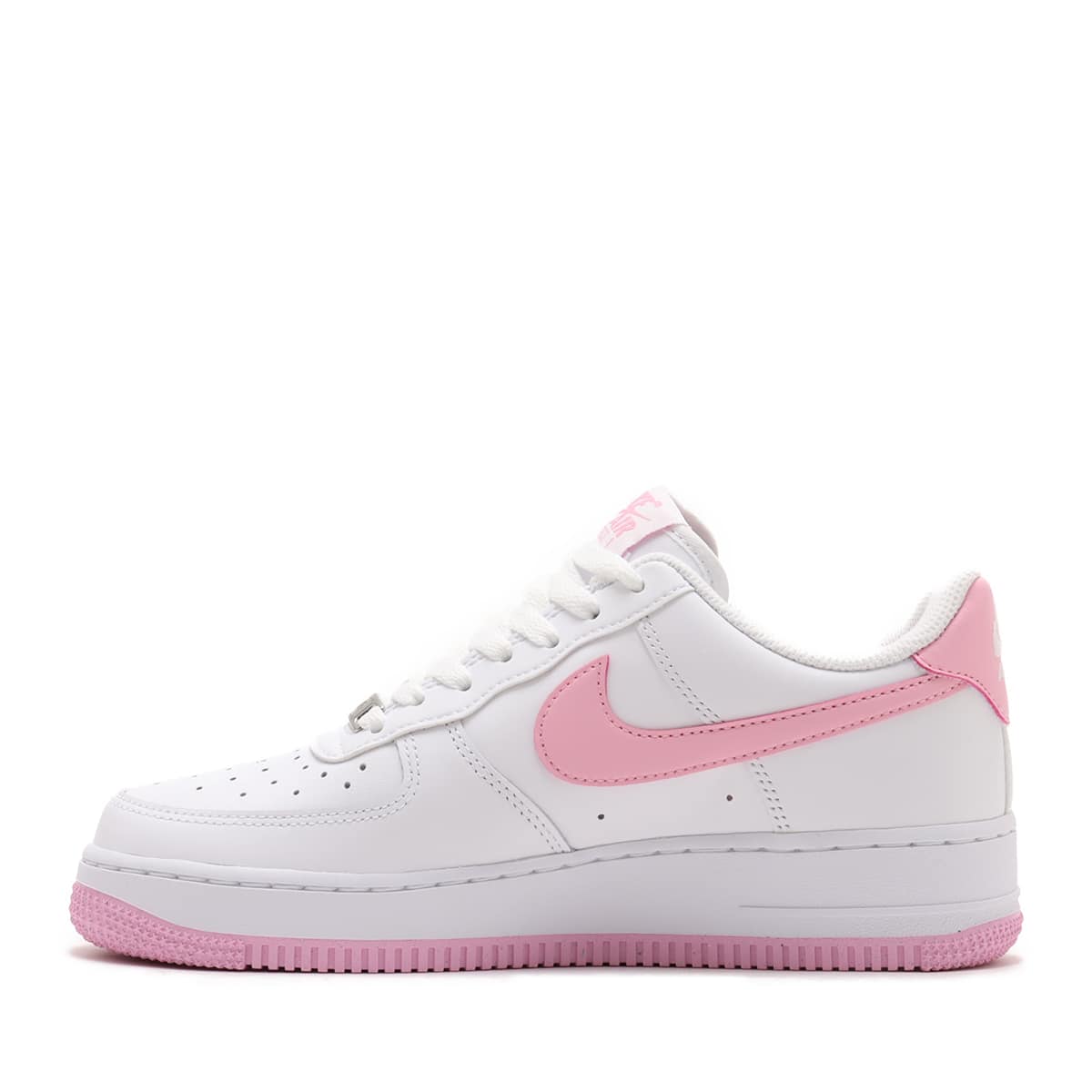 NIKE AIR FORCE 1 '07 WHITE/PINK RISE-WHITE（ナイキ エア フォース 1
