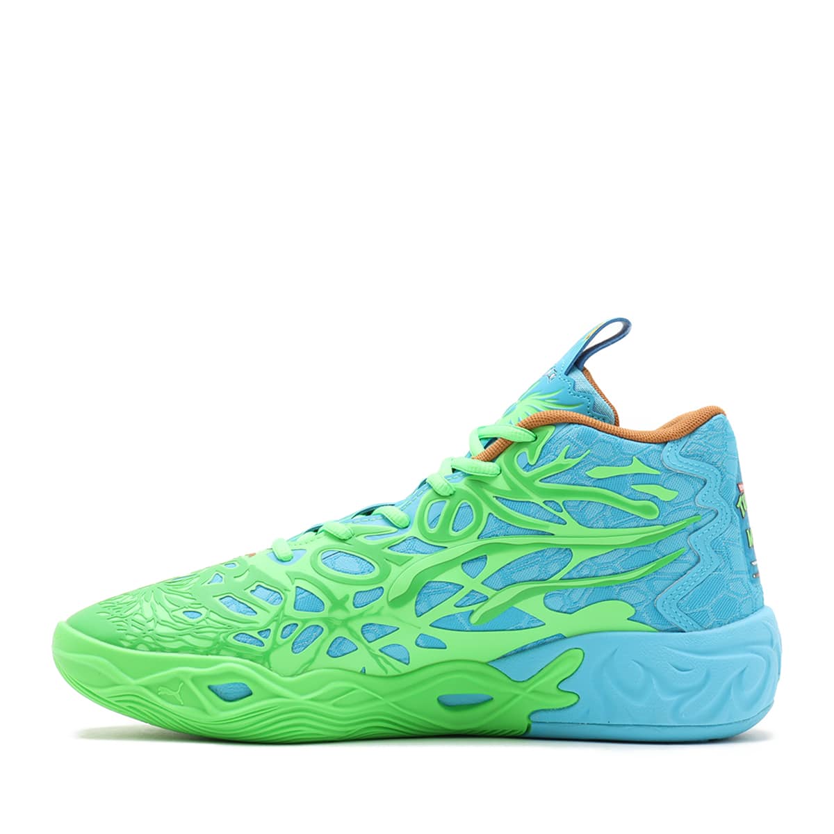 PUMA MB.04 TMNT L&M FLURO GREEN PES-PUMA GREEN-B（プーマ MB.04