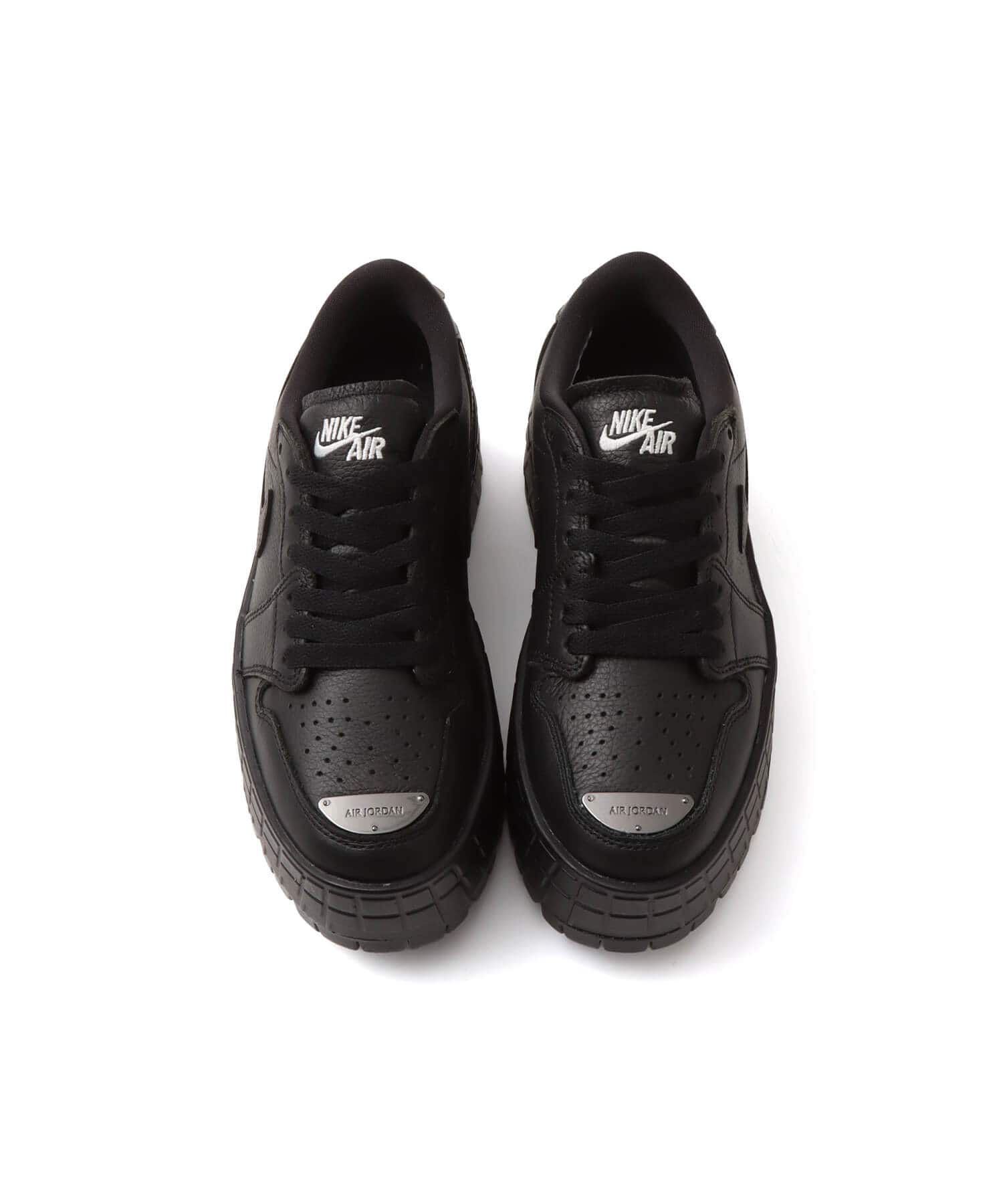 JORDAN BRAND W AIR JORDAN 1 BROOKLYN LOW BLACK/METALLIC BLACK