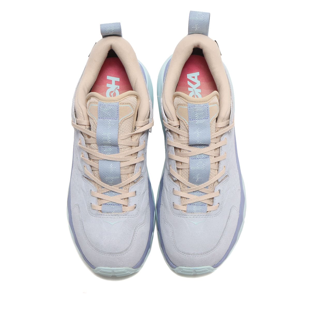 HOKA KAHA LOW GTX MENTAL HEALTH Arctic Ice/Purple Impression（ホカ