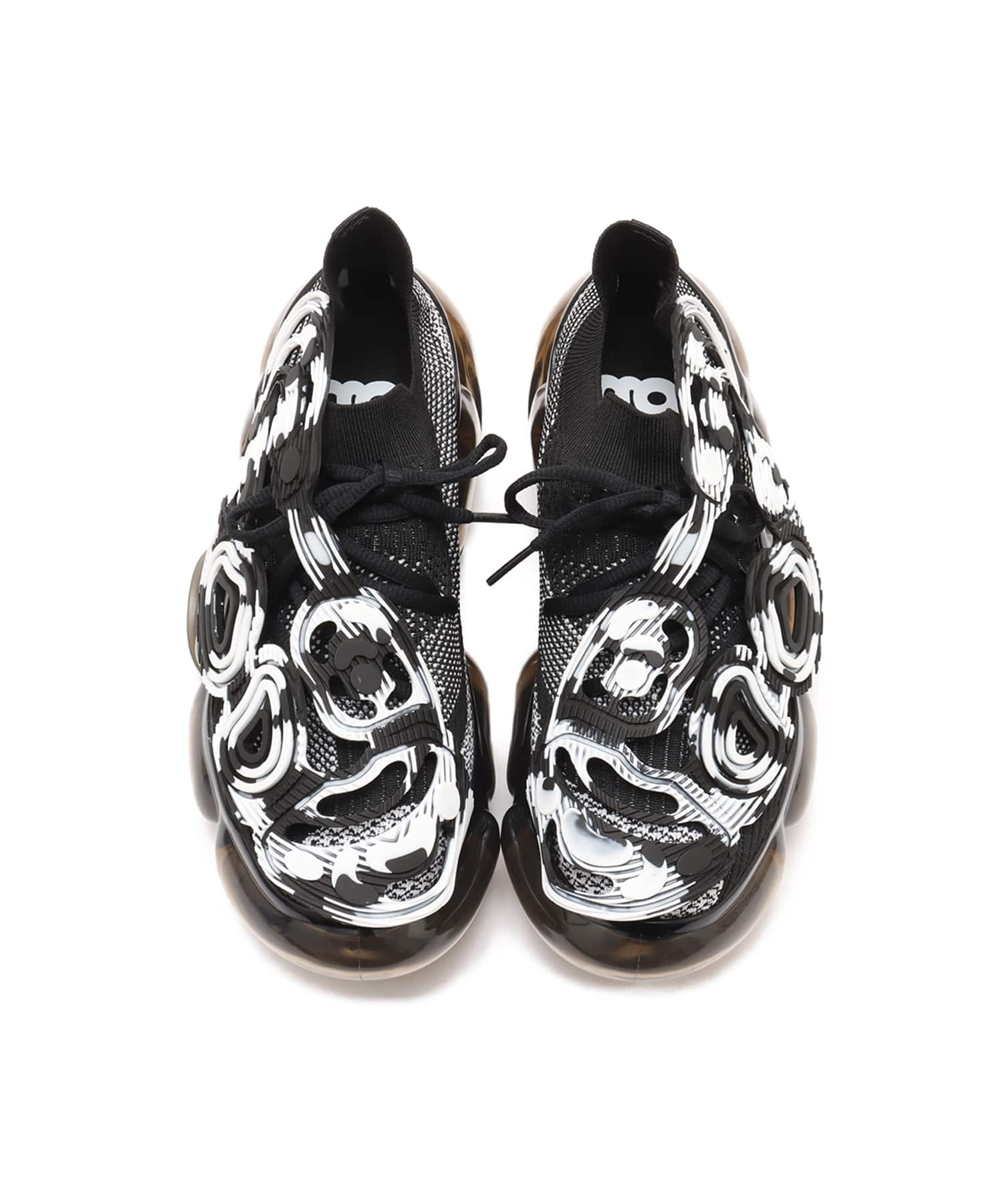 grounds MOOPIE INVERT MARBLE BLACK / BLACK（グラウンズ ムーピー