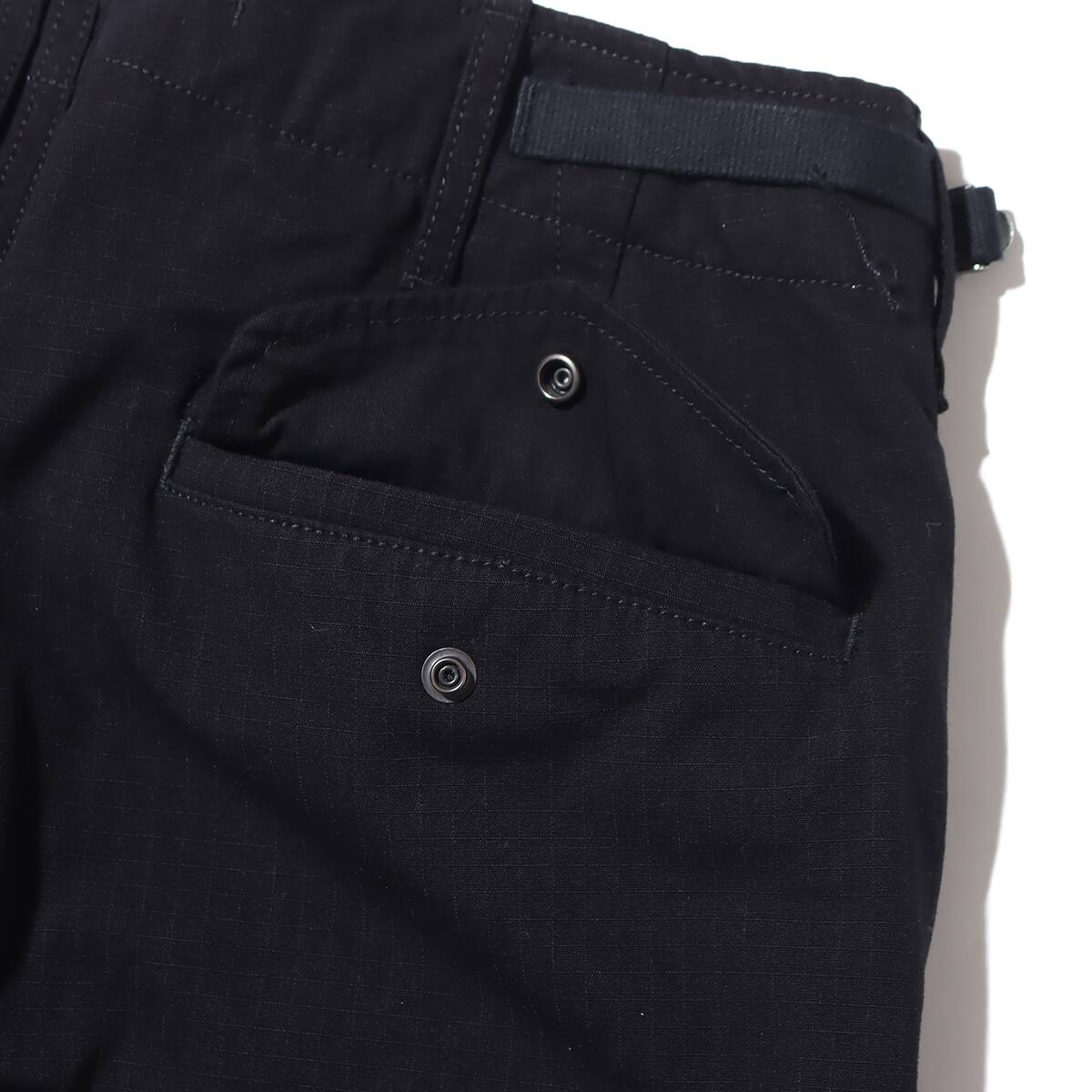 nanamica Cargo Pants Black 23FW-I（ナナミカ カーゴ パンツ-ブラック