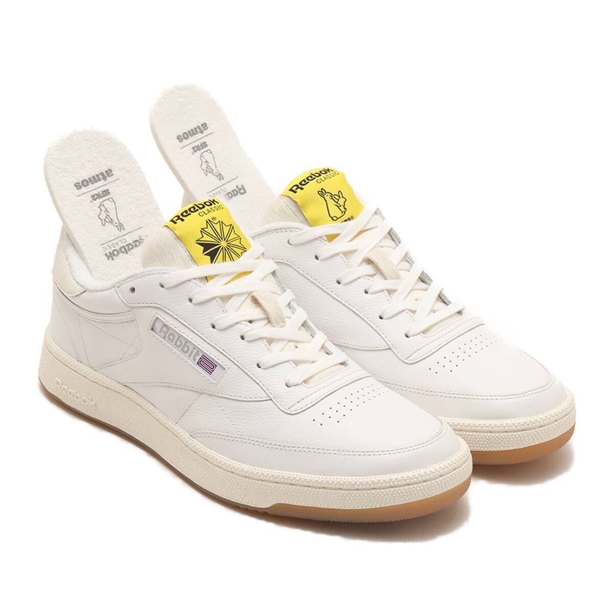 Reebok CLUB C 85 atmos x #FR2 WHITE（リーボック クラブシー 85