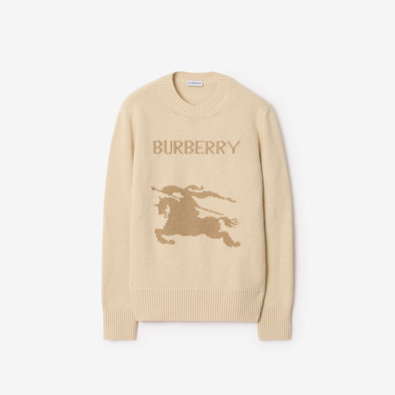 EKD Wool Cashmere Sweater in Nutmeg - Women | Burberry® Official