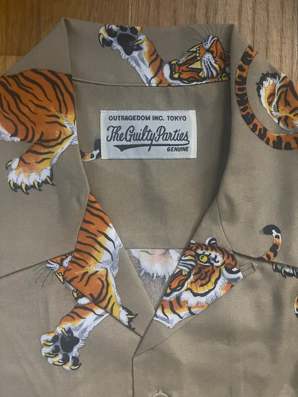 The Guilty Parties 半袖シャツ 柄シャツ ワコマリア The Guilty