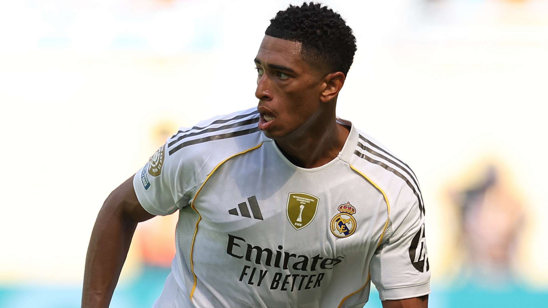 Jude Bellingham caught swearing at linesman AGAIN as England