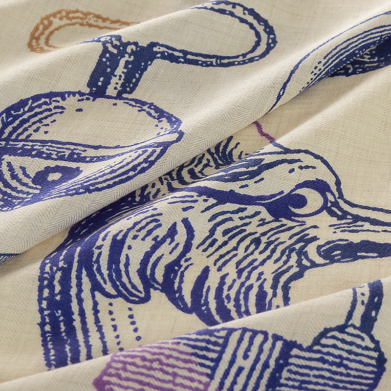 カレジェアン 《鞍職人の詩的な目録》 - ベージュ | Hermès - エルメス