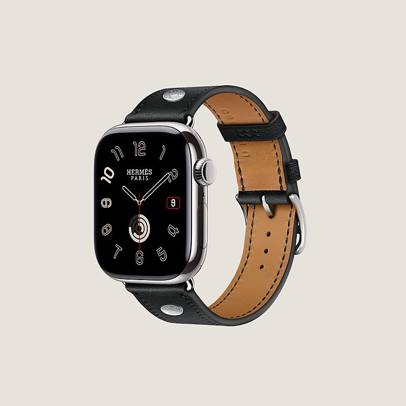 Band Apple Watch Hermès Single Tour 42 mm Clou de Selle | Hermès USA