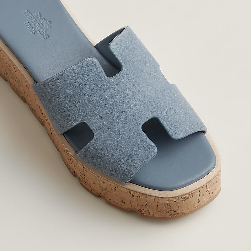 Eze 30 sandal - Blue | Hermès USA