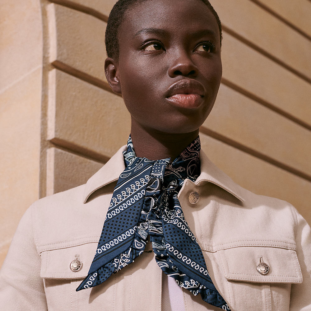 Twilly 《エプロン・ドール》 - ブルー | Hermès - エルメス-公式サイト