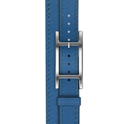 Apple Watch Hermès ドゥブルトゥール 《アピ》 42 mm - ブルー